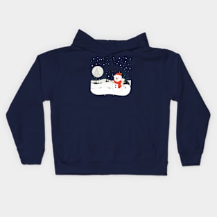 Snowman Kids Hoodie